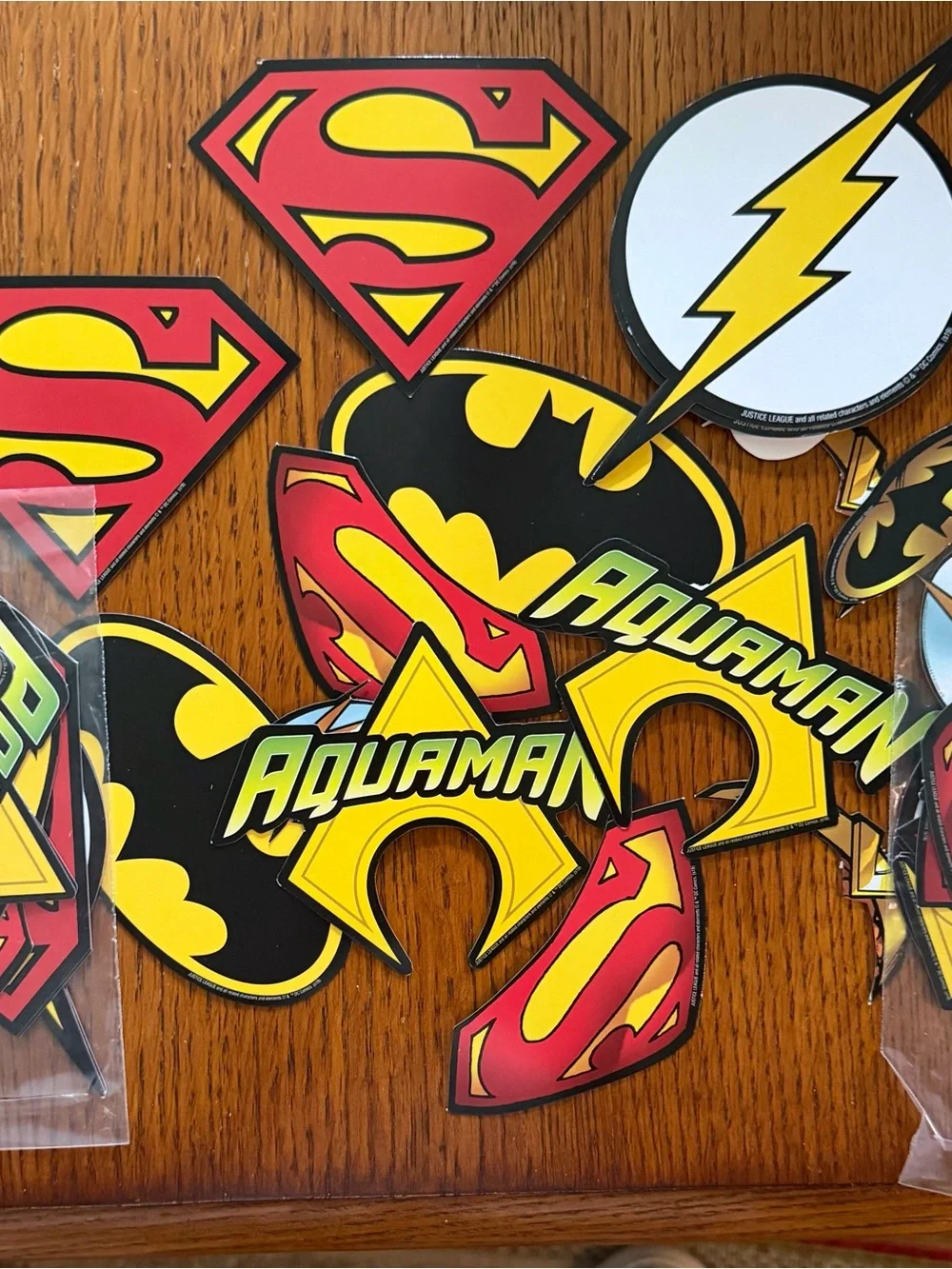 DC Superhero Gift Bags and birthday decorations